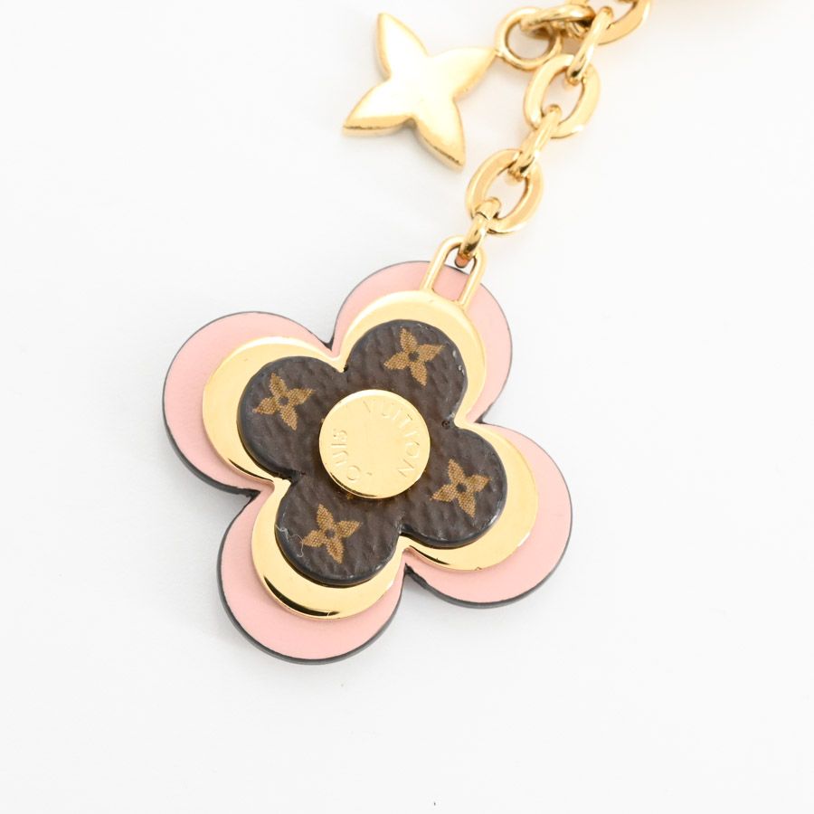 Louis Vuitton Key Holder Blue Mining Flower BB — view 2