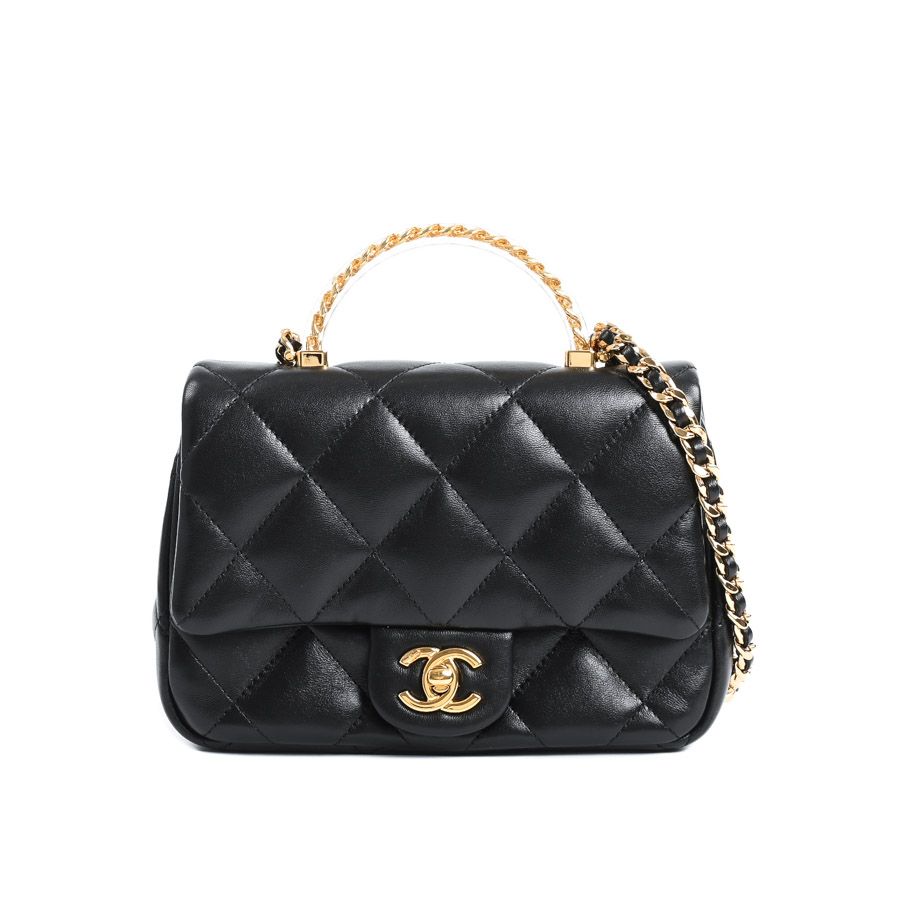 Chanel Shoulder Bag Small Top Handle