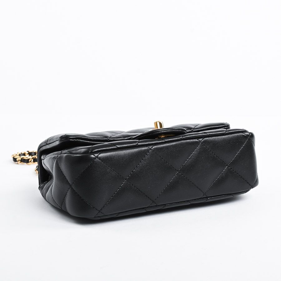 Chanel Shoulder Bag Small Top Handle — view 5