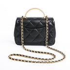 Chanel Shoulder Bag Small Top Handle — view 3