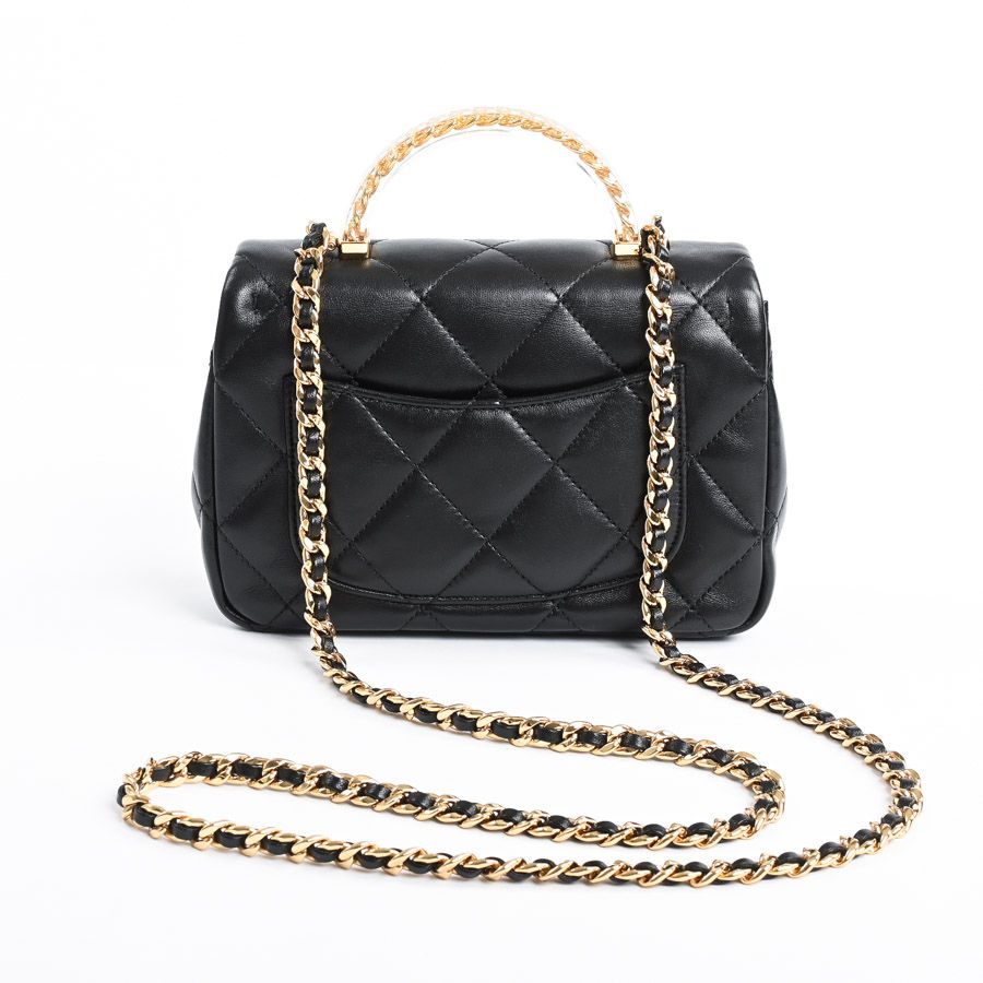 Chanel Shoulder Bag Small Top Handle — view 3