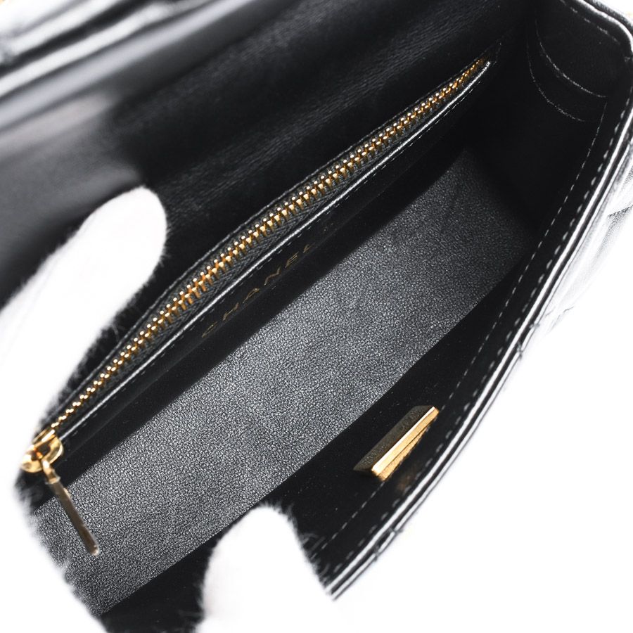 Chanel Shoulder Bag Small Top Handle — view 4