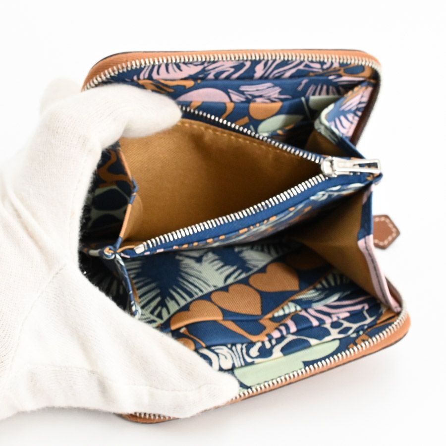 Hermes Compact Wallet Azap Silk — view 5