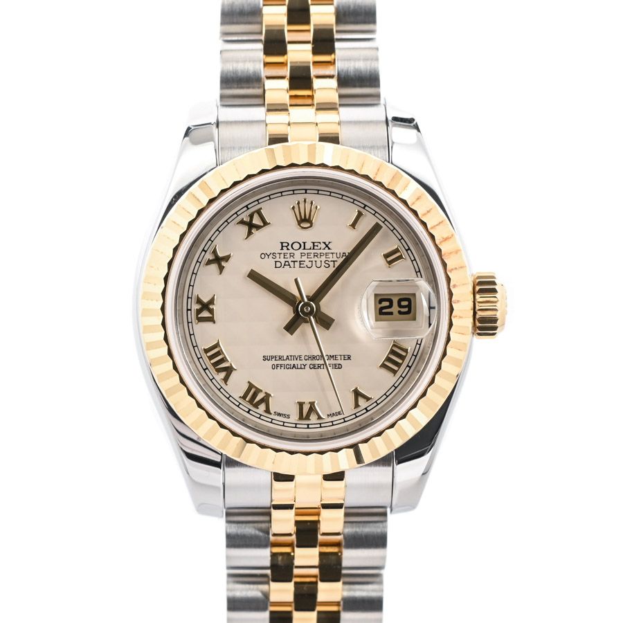 Rolex Watch Datejust Gold