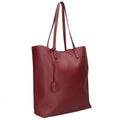Saint Laurent Paris North South Logo Printed Shopping Leather Tote