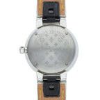 Louis Vuitton Tambour Slim Monogram Diamond Watch — view 3