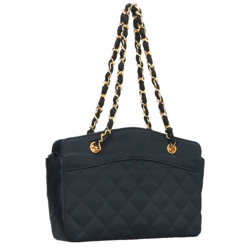 Chanel Satin Chain Handbag — view 2