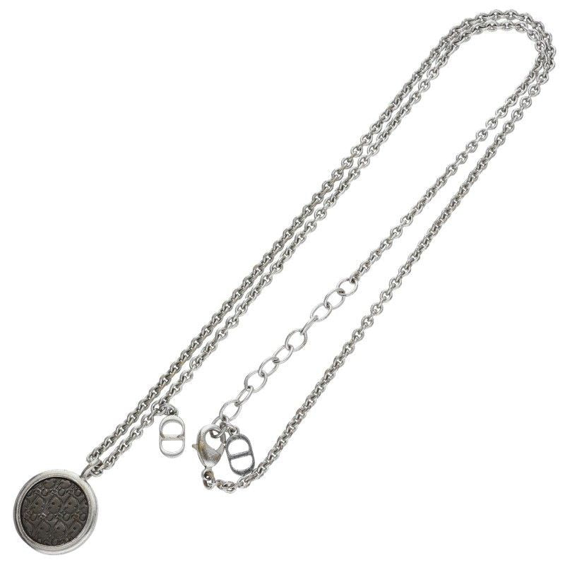 Dior Oblique Circle Pendant — view 2