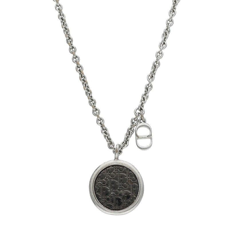 Dior Oblique Circle Pendant