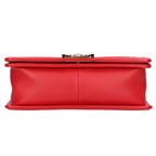 Chanel Boy 25 Lambskin Chain Shoulder Bag 25 — view 4