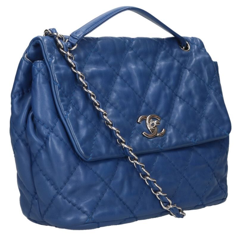 Chanel Quilted Lambskin Chain Shoulder