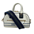 Dior Bow Sling Bag Vibe Leather Mini Boston White