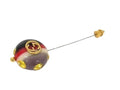 Gucci Brooch Tricolor Web Resin Pin Multicolor Metal Gold Interlocking