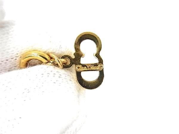 Dior Necklace CD Logo Gold Metal — view 4