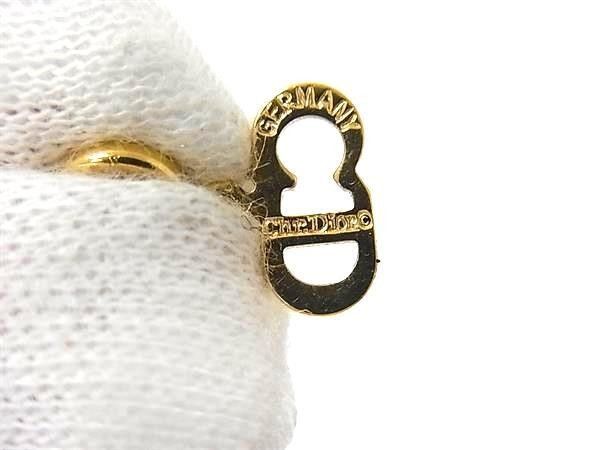 Dior Necklace CD Logo Gold Metal — view 4