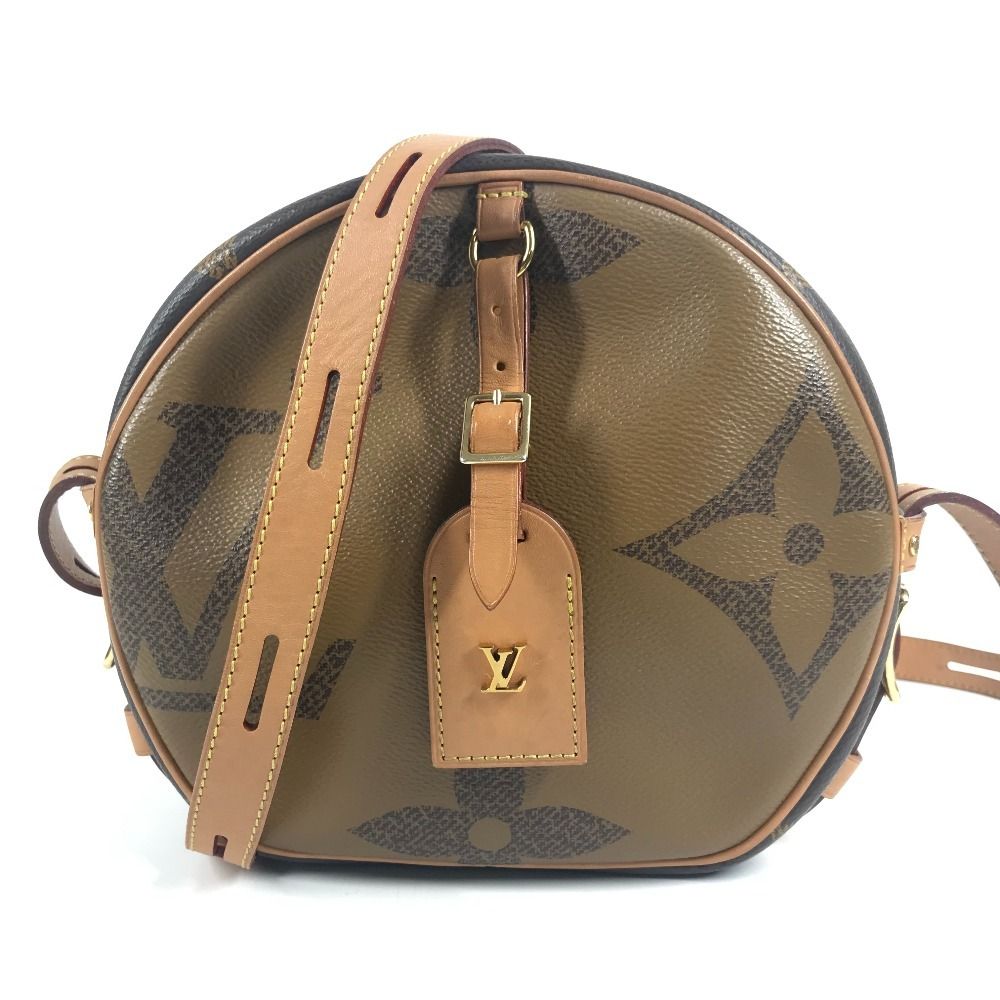 Louis Vuitton Shoulder Bag Boite Chapel Monogram Giant Canvas Brown