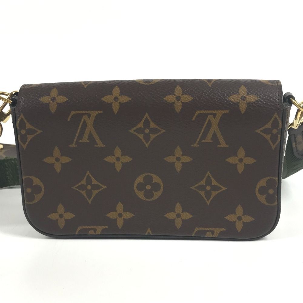 Louis Vuitton Shoulder Bag Multy Pochette Felicie Monogram Canvas Brown — view 2