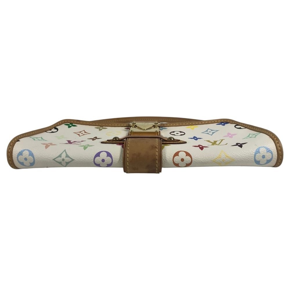 Louis Vuitton Shoulder Bag Charlie Monogram Multicolor Canvas Blanc White — view 6