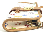 Louis Vuitton Shoulder Bag Charlie Monogram Multicolor Canvas Blanc White — view 5