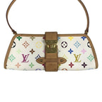 Louis Vuitton Shoulder Bag Charlie Monogram Multicolor Canvas Blanc White — view 2
