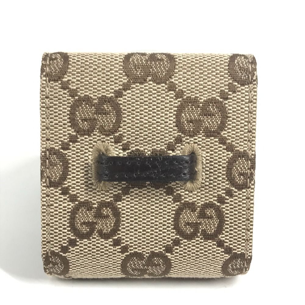Gucci Table Clock Travel GG Canvas Leather Beige — view 5