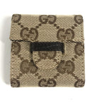 Gucci Table Clock Travel GG Canvas Leather Beige — view 6