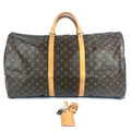 Louis Vuitton Boston Bag Keepall 60 Monogram Canvas Brown