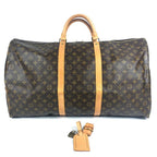 Louis Vuitton Boston Bag Keepall 60 Monogram Canvas Brown