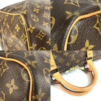 Louis Vuitton Boston Bag Keepall 60 Monogram Canvas Brown — view 7