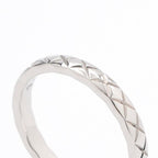 Chanel Ring Silver Quilted Coco Crush Marriage — view 3