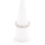Chanel Ring Silver Quilted Coco Crush Marriage — view 7