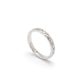 Chanel Ring Silver Quilted Coco Crush Marriage