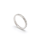 Chanel Ring Silver Quilted Coco Crush Marriage