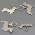 Tiffany & Co Cotiffany Dog Motif Charm Pendant 6.13 cm Sterling Silver