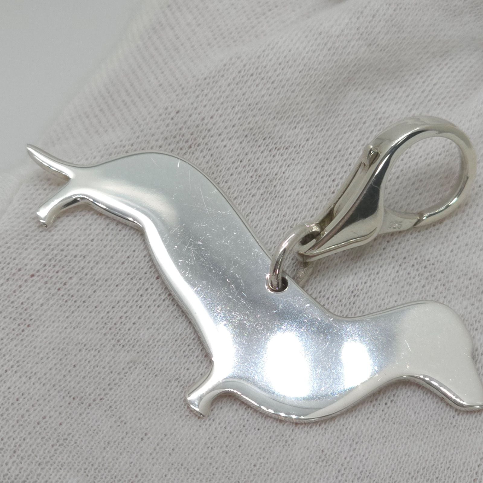 Tiffany & Co Cotiffany Dog Motif Charm Pendant 6.13 cm Sterling Silver — view 3