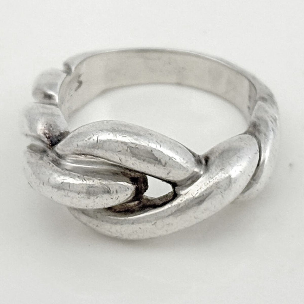 Hermes Torsade Ring Silver — view 2