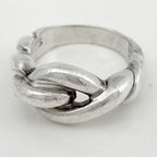 Hermes Torsade Ring Silver — view 2
