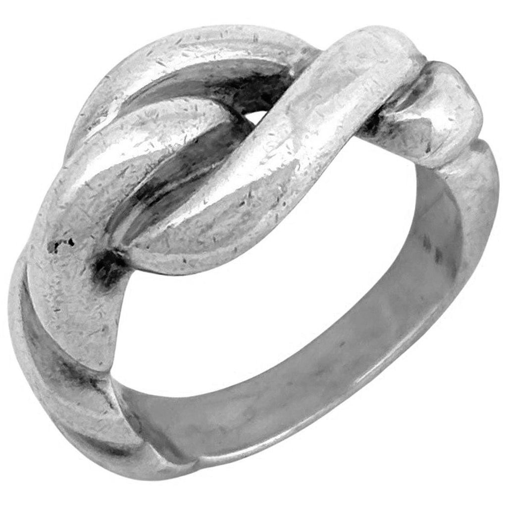 Hermes Torsade Ring Silver