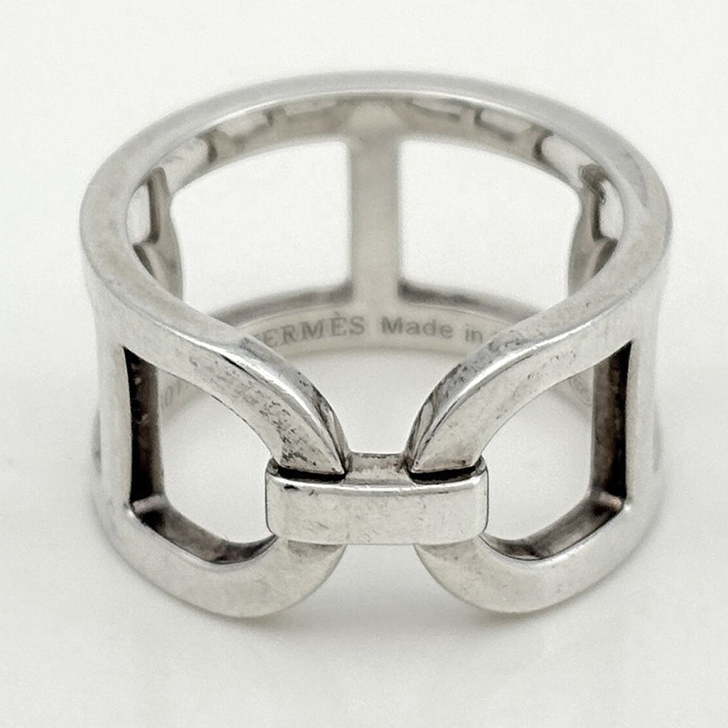 Hermes Chaine D'ancre Ring 925 Sterling Silver — view 4