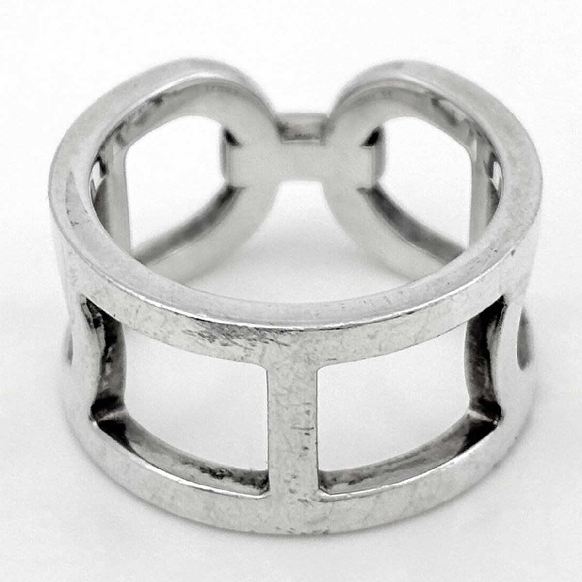Hermes Chaine D'ancre Ring 925 Sterling Silver — view 2