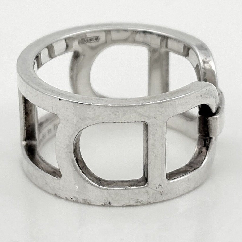 Hermes Chaine D'ancre Ring 925 Sterling Silver — view 3