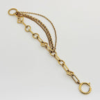 Louis Vuitton Bracelet Chaine Vegas Quadruple Strand Gold Plated — view 3