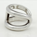 Hermes Osmose Ring GM 925 Sterling Silver — view 3