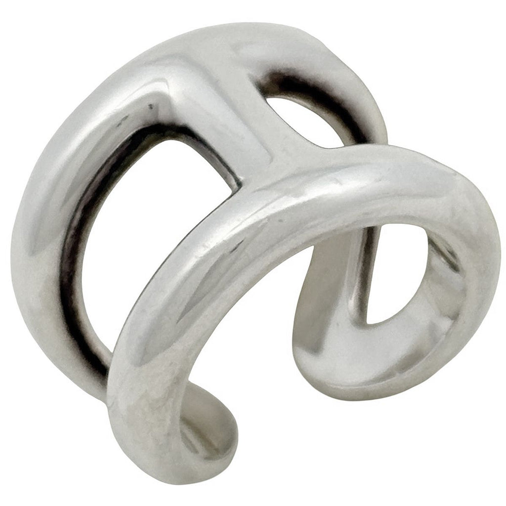 Hermes Osmose Ring GM 925 Sterling Silver