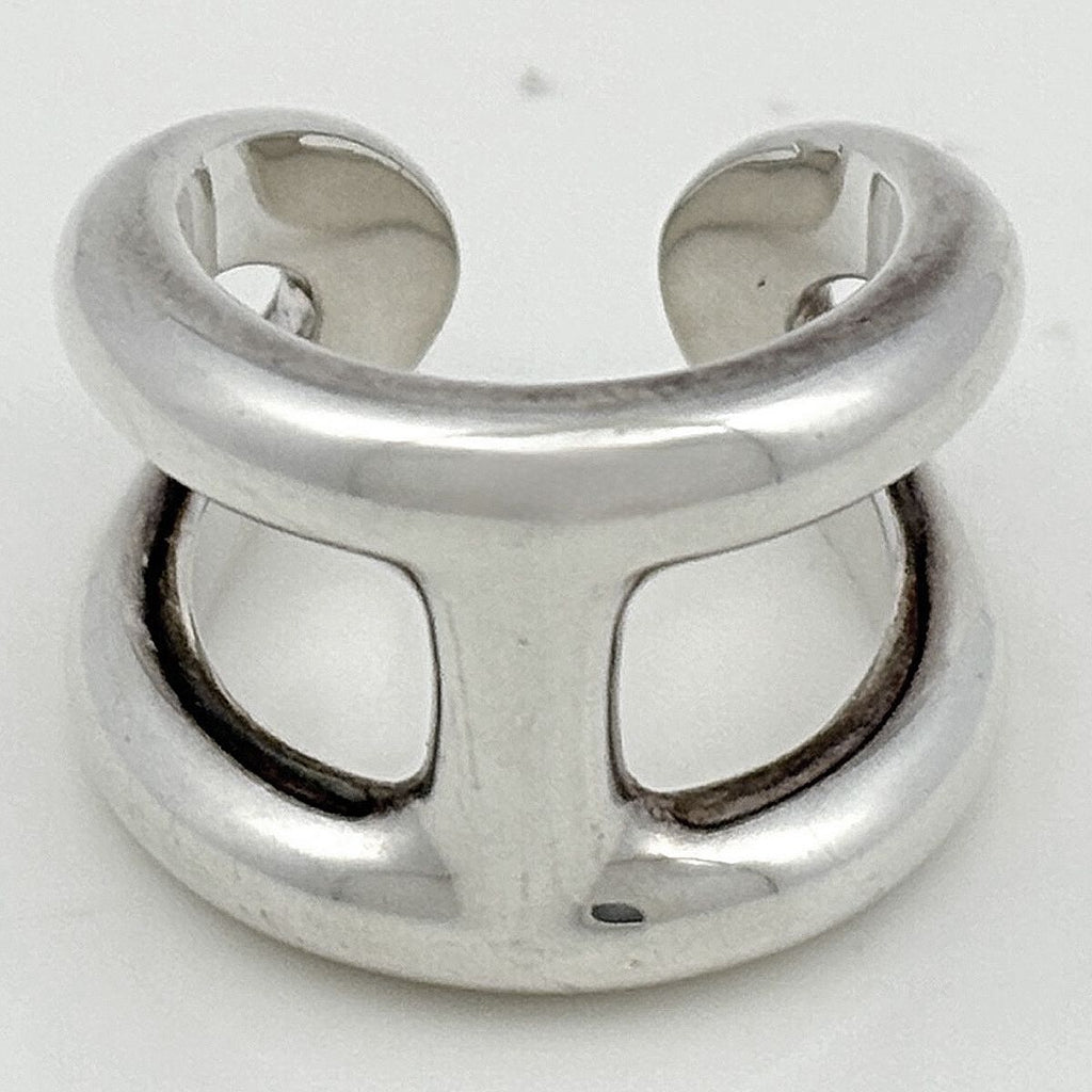 Hermes Osmose Ring GM 925 Sterling Silver — view 2