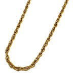 Chanel CC Logo Chain Necklace Long Gold Plated