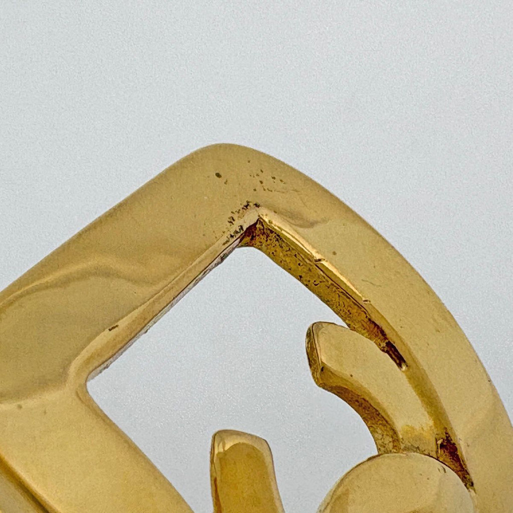 Chanel CC Logo Bangle CC Mark Bracelet Gold Plated — view 4