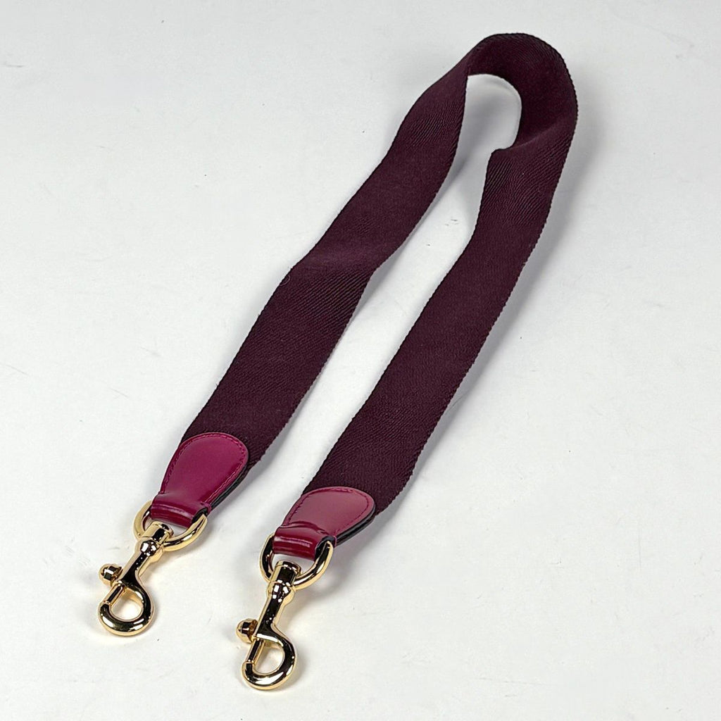 Loewe Maia Handbag 2-Way Anagram Leather Bordeaux — view 9