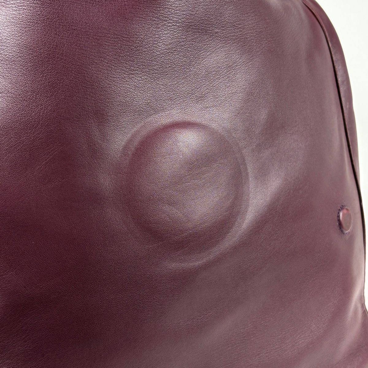 Loewe Maia Handbag 2-Way Anagram Leather Bordeaux — view 7
