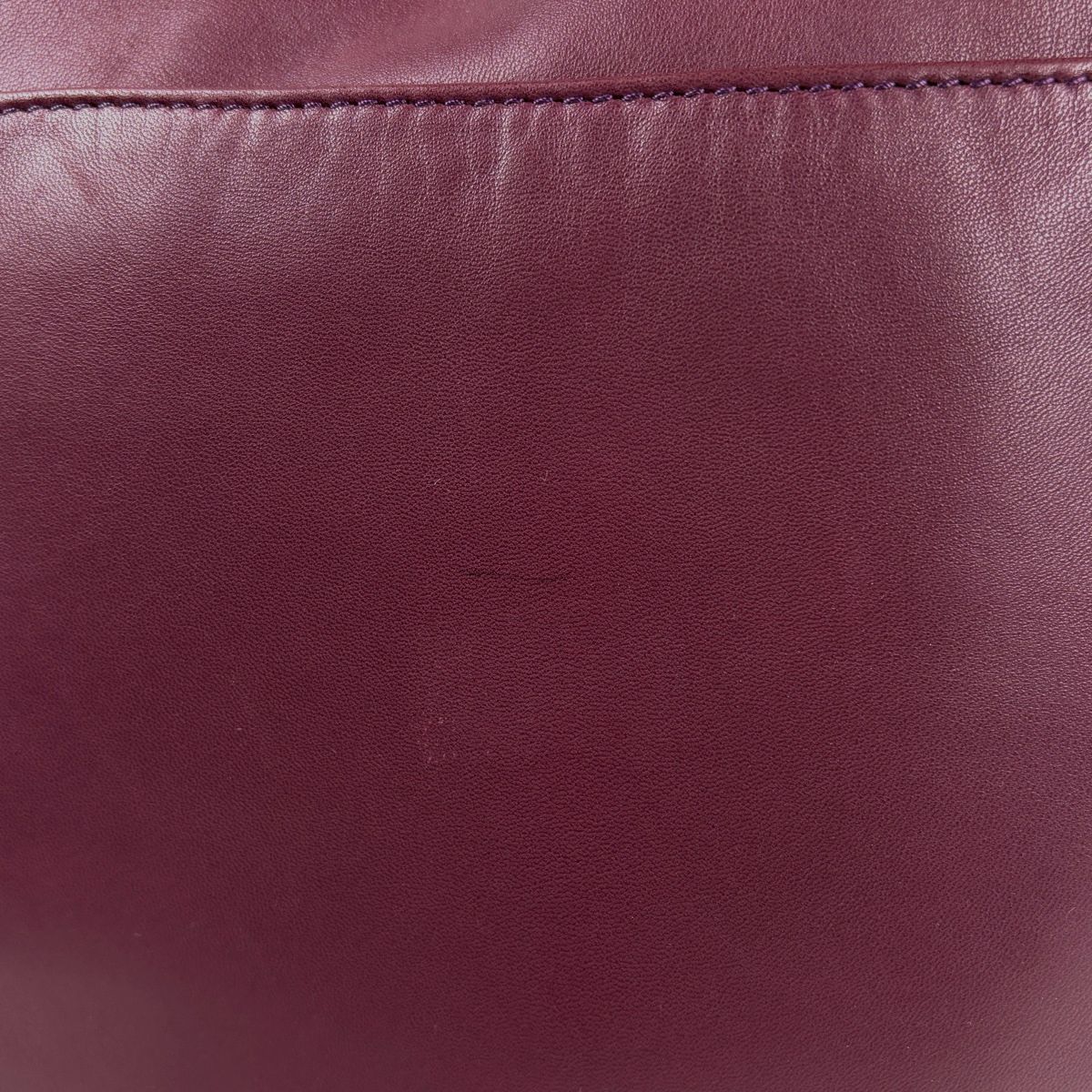 Loewe Maia Handbag 2-Way Anagram Leather Bordeaux — view 4